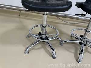 Lot of 2 Laboratory Chairs