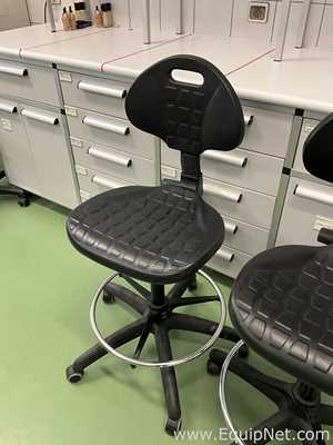Lot of 2 Laboratory Chairs