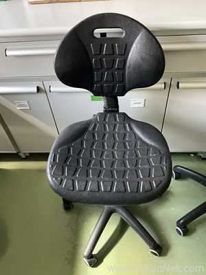 Lot of 2 Height Adjustable Laboratory Chairs