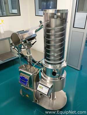 Kramer AG C820 Tablet Deduster with Mettler Toledo Safeline Metal Detector