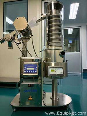 Kramer AG C820 Tablet Deduster with Mettler Toledo Safeline Metal Detector