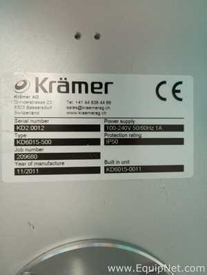 Kramer AG C820 Tablet Deduster with Mettler Toledo Safeline Metal Detector