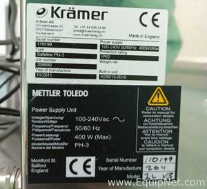 Kramer AG C820 Tablet Deduster with Mettler Toledo Safeline Metal Detector