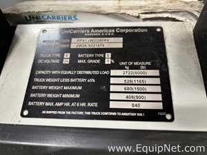 UniCarriers RPX Series 6000 LBS Stand Up Rider Lift Truck