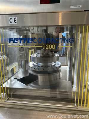 Fette 1200i Single Rotary Tablet Press