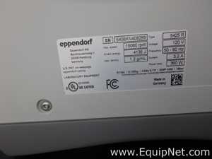 Centrífuga para laboratorio Eppendorf 5425R