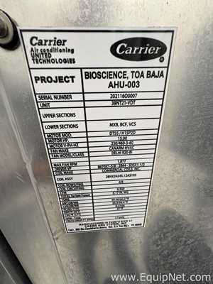 Carrier Industrial Refrigeration Unit/Air Conditioner with Safety Switch, Monitor and Control Panel