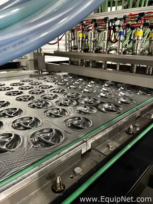 Two Harro Hofliger Continuous Pod and Disc Filling and Packaging Lines