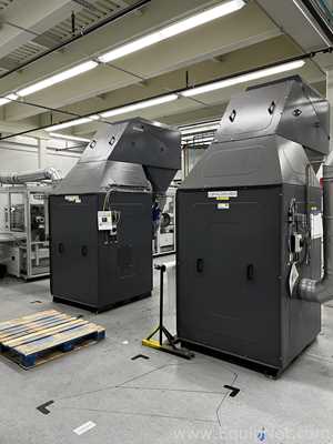 Two Harro Hofliger Continuous Pod and Disc Filling and Packaging Lines