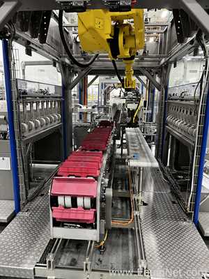 Two Harro Hofliger Continuous Pod and Disc Filling and Packaging Lines