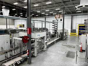 Two Harro Hofliger Continuous Pod and Disc Filling and Packaging Lines