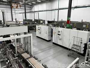 Two Harro Hofliger Continuous Pod and Disc Filling and Packaging Lines