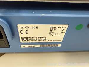 lote de  4 Agitador IKA KS 130 Basic