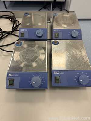 Lot of 4 IKA KMO 2 Basic Magnetic Stirrers