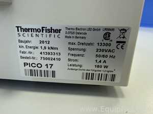 Thermo Fisher Scientific Heraeus Pico 17 Laboratory Centrifuge