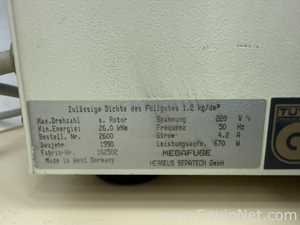 Heraeus Megafuge 1.0 Laboratory Centrifuge