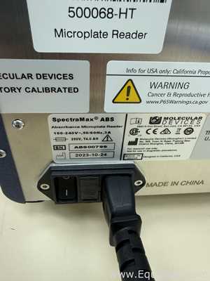 Lector de Microplacas Molecular Devices Spectramax ABS