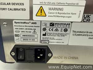 Lector de Microplacas Molecular Devices Spectramax ABS
