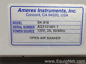 Amerex Instruments SK-818 Shaker