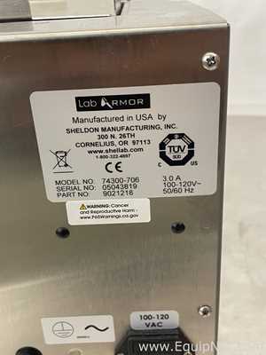 Baño Seco / Bloque Caliente Sheldon Manufacturing Inc. 74300-706