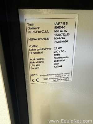 Cabina de Seguridad Biológica BDK UVF 7.18 S