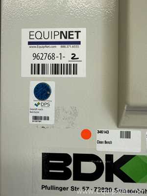 Cabina de Seguridad Biológica BDK UVF 7.18 S