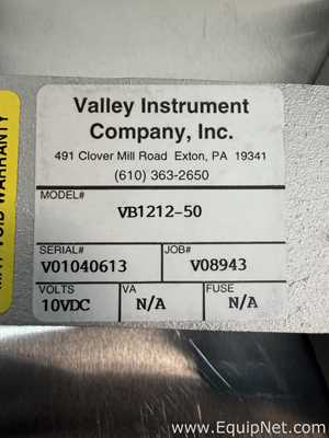 Lote de 4 Báscula Valley Instrument Company Inc VB1212-50