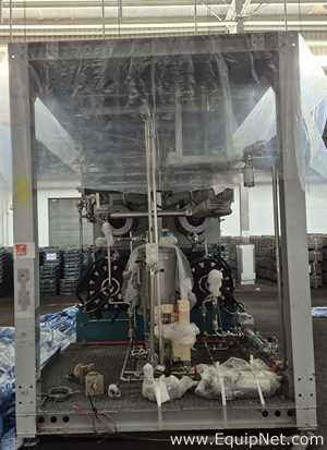 NETZSCH Milling Skid with Two Netzsch LME200 Bead Mills and Support Equip  - Milling System Skid 2-1