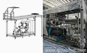 NETZSCH Milling Skid with Two Netzsch LME200 Bead Mills and Support Equip  - Milling System Skid 2-1