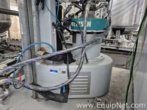 Netzsch High Shear Milling Skid with 4000L Premix Holding Cooled Tank, Hopper - Premix Neu Skid 1-1