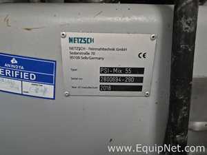 Netzsch High Shear Milling Skid with 4000L Premix Holding Cooled Tank, Hopper - Premix Neu Skid 1-1