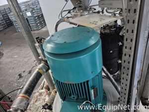 Netzsch High Shear Milling Skid with 4000L Premix Holding Cooled Tank, Hopper - Premix Neu Skid 1-1