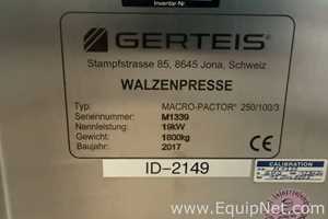Rodillo Compactador Gerteis Macro-Pactor 250/100/3