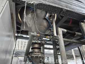 Netzsch High Shear Milling Skid with 4000L Premix Holding Cooled Tank, Hopper - Premix Neu Skid 1-1