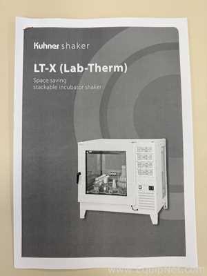 Agitador Kuhner LT-X Lab-Therm. nuevo