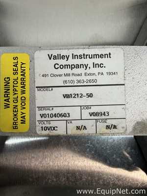 Lote de 3 Báscula Valley Instrument Company Inc VB1212-50