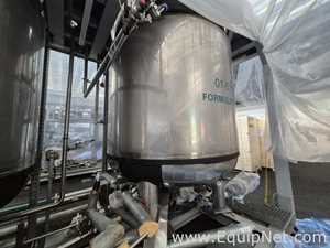 Netzsch 6000L Formulation 2 High Speed Mixing Vessel 5121 - Skid 4-1 Cooling-Buffer Transfer Station