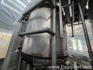 Netzsch 6000L Formulation 2 High Speed Mixing Vessel 5121 - Skid 4-1 Cooling-Buffer Transfer Station