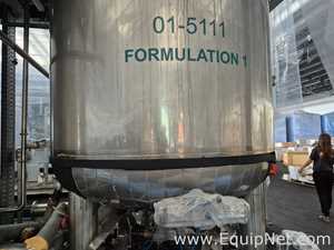 Netzsch 6000L Formulation 2 High Speed Mixing Vessel 5121 - Skid 4-1 Cooling-Buffer Transfer Station