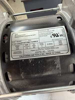 California Air Tools Inc. 60040DCAD Ultra Quiet Air Compressor