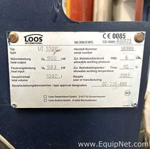 Aquecedor a Gás, Óleo, Carvão, Eletricidade Loos International UT 1000