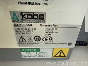Lote de 2 Espectrofotómetro Amersham Biosciences Corp. Novaspec Plus