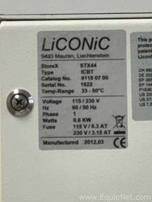 Liconic STX44 Automated Incubator and Plate Hotel