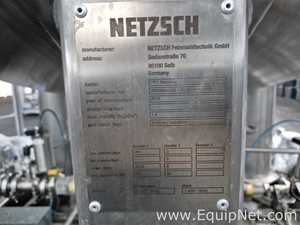 Netzsch Two 4.000 L SS Blending Tanks with Scrapers, High Shear Disperser and Two Pumps - Skid 3-2