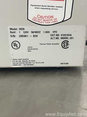 Baño María / Circulador Thermo Scientific 2829