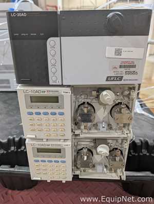 Lot of Shimadzu HPLC Components