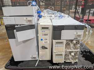 Lot of Shimadzu HPLC Components