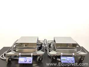 Lot Of 2 IKA Digital Magnetic Stirrer High-Performance Laboratory