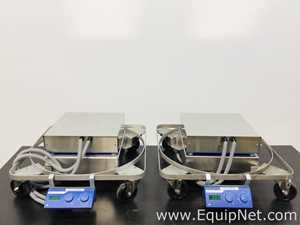Lot Of 2 IKA Digital Magnetic Stirrer High-Performance Laboratory