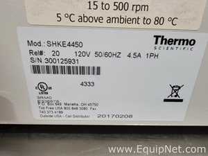 Thermo Scientific SHKE4450 MaxQ 4450 Incubating Orbital Shaker
